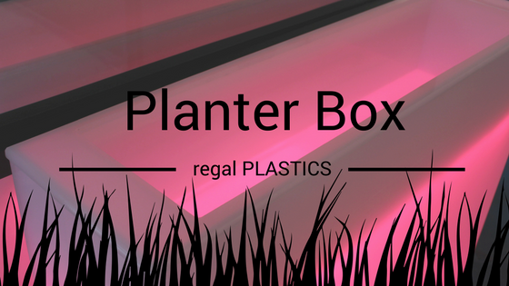 LED Planter Boxes: Custom Acrylic Fabrication
